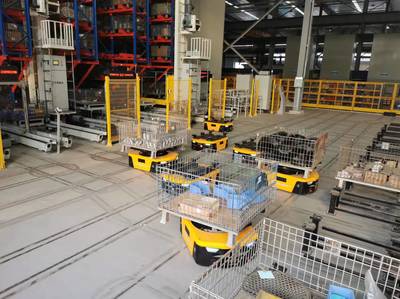 立信染整機(jī)械自動(dòng)化倉儲(chǔ)物流系統(tǒng) 打造智能化生產(chǎn)新標(biāo)桿