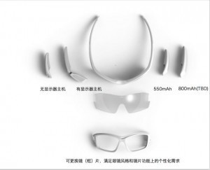 喊一聲分享到朋友圈，這個AR運動眼鏡就能炫出你的- 智能眼鏡