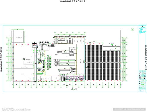 食品廠布局圖設(shè)計圖 施工圖紙